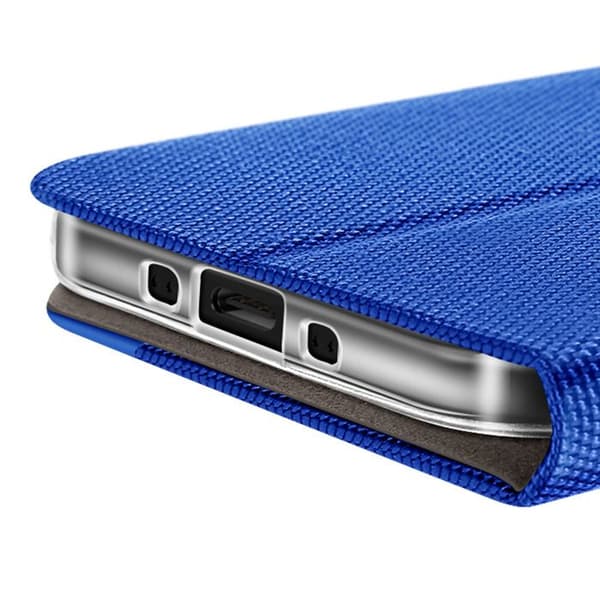 iPhone Air Seri Sensitive Fodral med Ställfunktion i Blått Tyg Blå