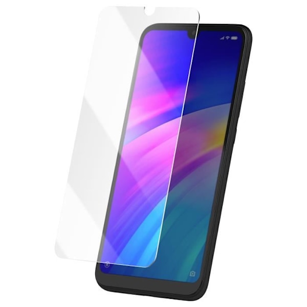 Tempered Glass til Xiaomi Redmi 7 Hårdhed 9H Ridsefast Transparent