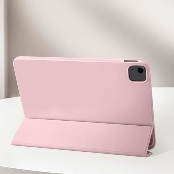 Taske til iPad Air 13 2024 - AVIZAR - Foldbar Flip Multi-Position Support - Pink - Syntetisk Rosa