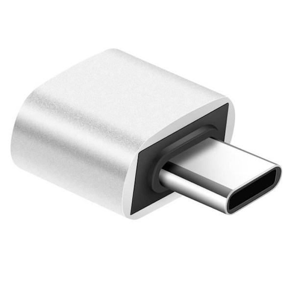 USB C-adapter - MacBook - Han til Hun - 480 Mbps - Sølv - USB 2.0