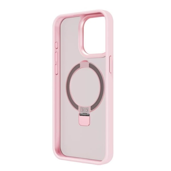 Fodral för iPhone 15 Pro Max med Ring Stand Funktion MagSafe Muvit Pink