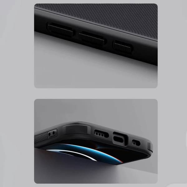 Mobilskal - NILLKIN - Super Frosted Shield Pro - Magnetisk - iPhone 16e - Silver pengar