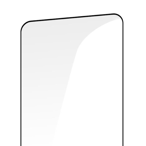 Hærdet glas til Honor 90 9H Hårdhed Anti-ridse Sort omrids Svart