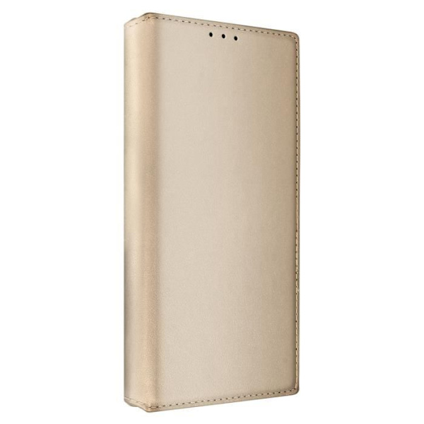 Skal till Samsung Galaxy S23 Ultra Flip-korthållare Videostöd guld gyllene