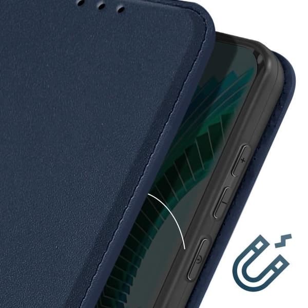 Etui til Honor Magic 6 Lite - AVIZAR - Kortholder Video Support - Midnight Blue Blå