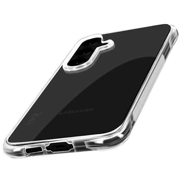 Coque - IMAK - Samsung Galaxy S24 FE - Silikone Antichok - Transparent - Forstærket Bumper Transparent