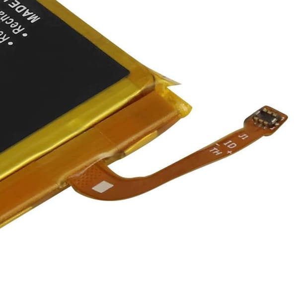 Erstatningsbatteri - AVIZAR - ZTE Nubia Z9 Max - 2900mAh - Li-Polymer - 3,8V - Sort/Guld Sort guld