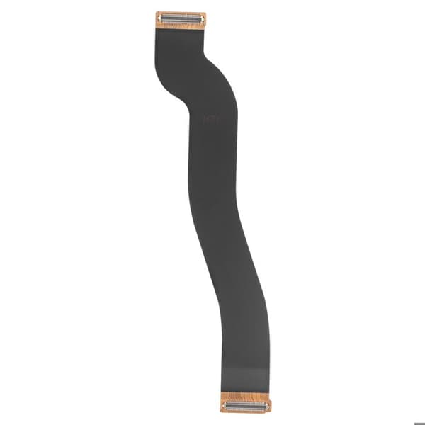 Skærmflade til Galaxy S25 Plus Displayconnector til Samsung bundkort Sort Svart