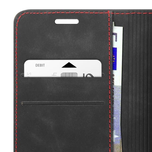 iPhone 17 Pro Etui - TACTICAL - Model Xproof - Video Støtte - Kortlomme - Sort Svart