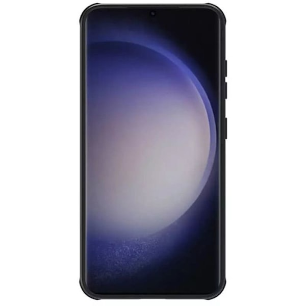 Samsung Galaxy S24 - Nillkin CamShield Pro - Musta kuori svart