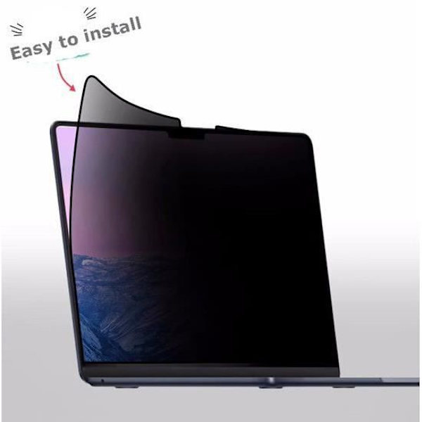Näytönsuojus - MY WAY - MacBook Pro 13 - Naarmunsuojakalvo - Yksityisyysfilmi - Pestävä