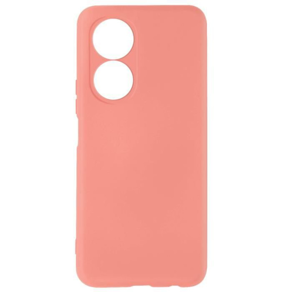 Beskyttelsescover AVIZAR til Honor X7 - Semi-hårdt silikone - Lyserød - Soft-touch finish Ljusrosa