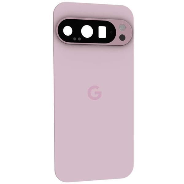 Bagglas - Google Pixel 9 Pro - Original - Rosa - Service Pack - Forenklet installation Rosa