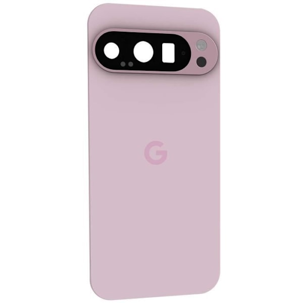 Baksida för Google Pixel 9 Pro Originalt Servicetryck Google Rosa Rosa