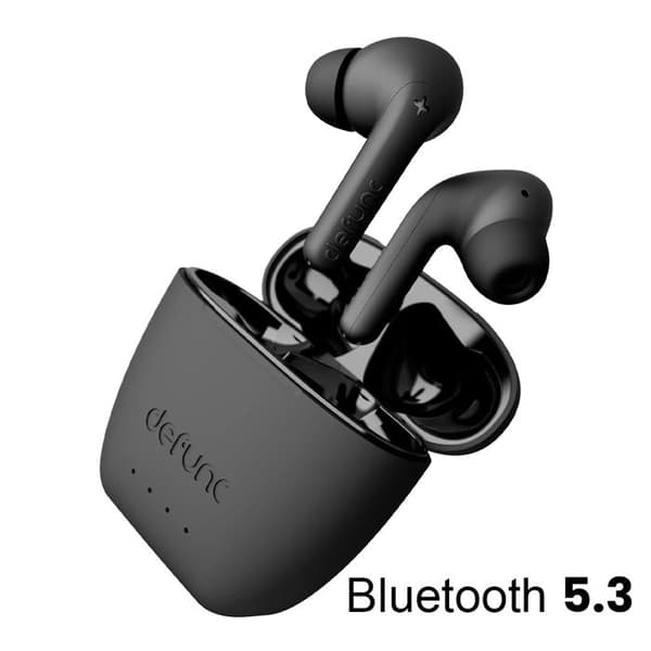True Wireless TRUE AUDIO in-ear Black Defunc Svart