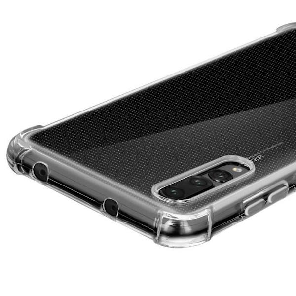 Imak Impact Huawei P20 Pro Fodral Mjukt silikonskydd + Transparent flexibel hydrogelfilm