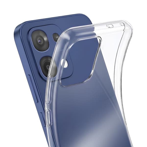 Silikonecover til Oppo A6 Pro, Ultra-tynd 0.5mm, Transparent Vit