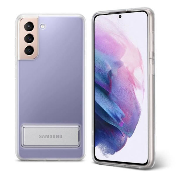 Cover - Samsung - Galaxy S21 Plus - Transparent - Non-slip - Elevated camera Transparent