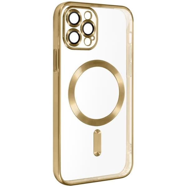 Coque - Apple - iPhone 12 Pro - Silikone - Guld - Kompatibel med MagSafe Guld
