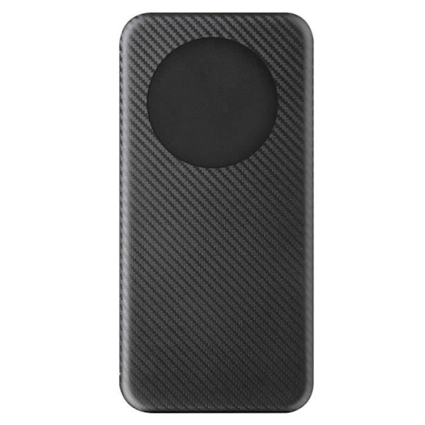 Taske til Honor Magic 6 Lite 5G - AVIZAR - Kulfiber - Kortholder - Sort Svart