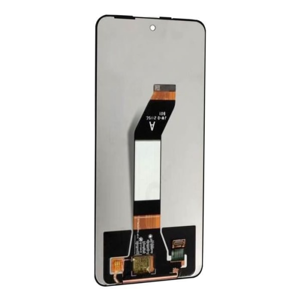 LCD-skærm - Xiaomi - Redmi 10 - Sort - Erstatning af høj kvalitet - 100% funktionel Svart
