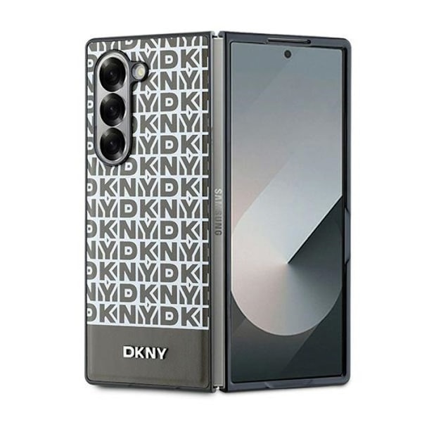 Bakside för Samsung Galaxy Z Fold 6 med MagSafe Nedre Band DKNY Brun brun