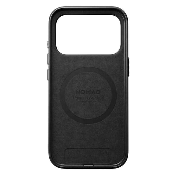Nomad Traditional læderetui til iPhone 17 Pro – Sort Horween - NM011963858