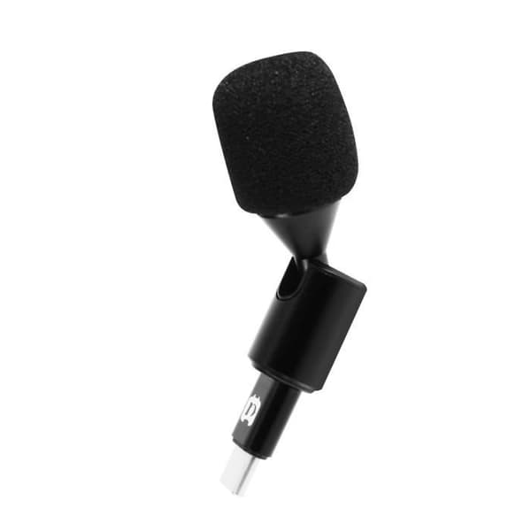 Micro Lavalier - PULUZ - USB-C - Suuntatut - Tuulenpitävä tuuletus - Musta Svart