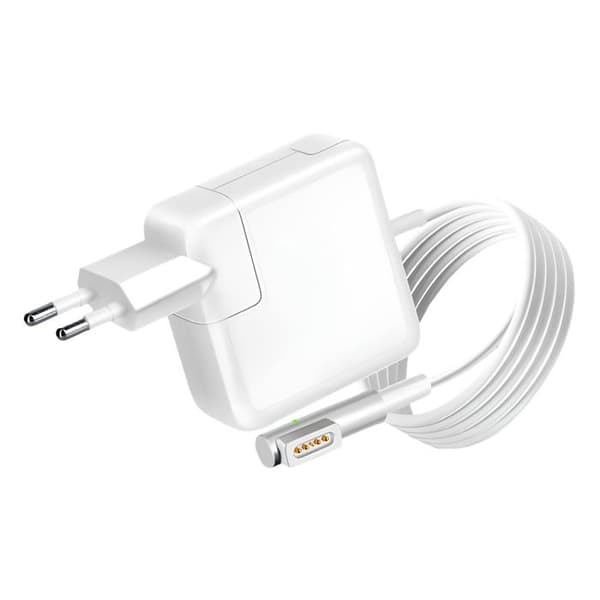 Lader til MacBook 13" A1237 / A1304 2008-2009 MagSafe 1 - 45W Hvid Vit