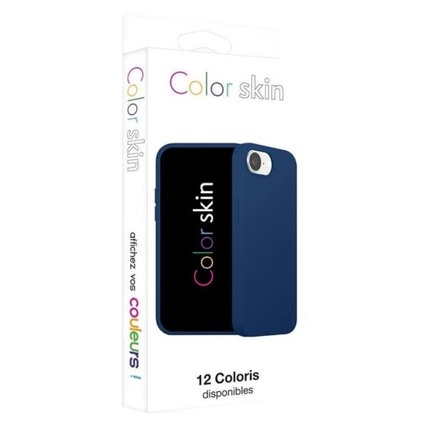 Stötsäker skal - MOXIE - iPhone 16e - Flexibelt TPU - Repfri skydd - Välvårdad finish Blå