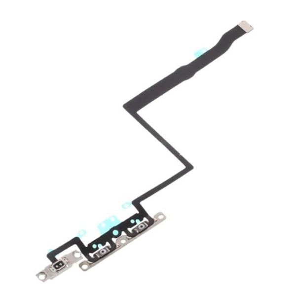 Nappe knap volumen - iPhone 11 Pro Max - Sort - 13 g Svart