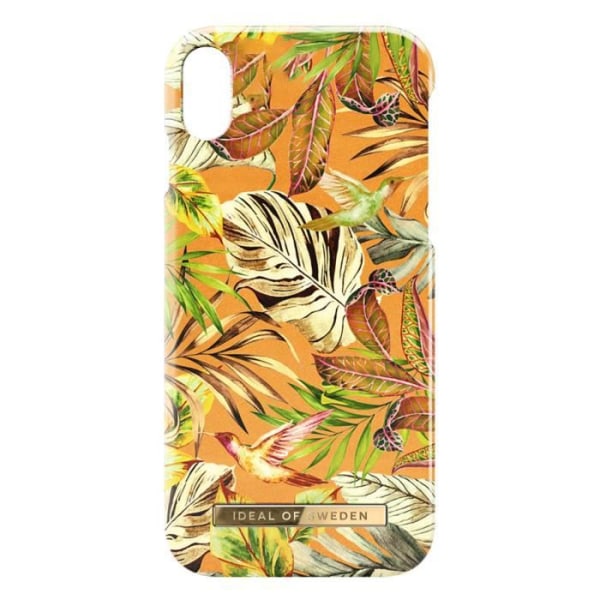 Coque iPhone XR - Ideal of Sweden - Mango Jungle - Kova - Langaton QI-lataus - Kesäinen Mango, apelsin