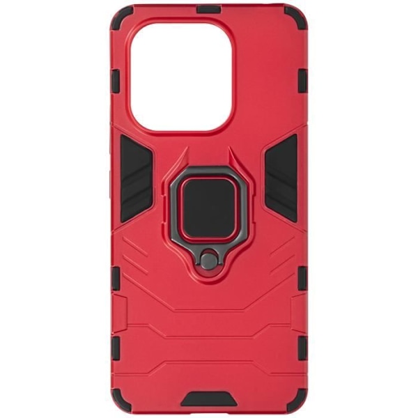 Fodral - AVIZAR - Xiaomi Redmi Note 13 4G - Bi-material - Stötsäker - Röd Röd