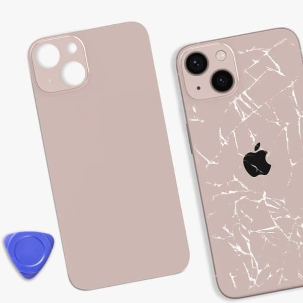 Erstatningsbagerude - AVIZAR - iPhone 13 - Rosa - Nem installation - 20 g Ros