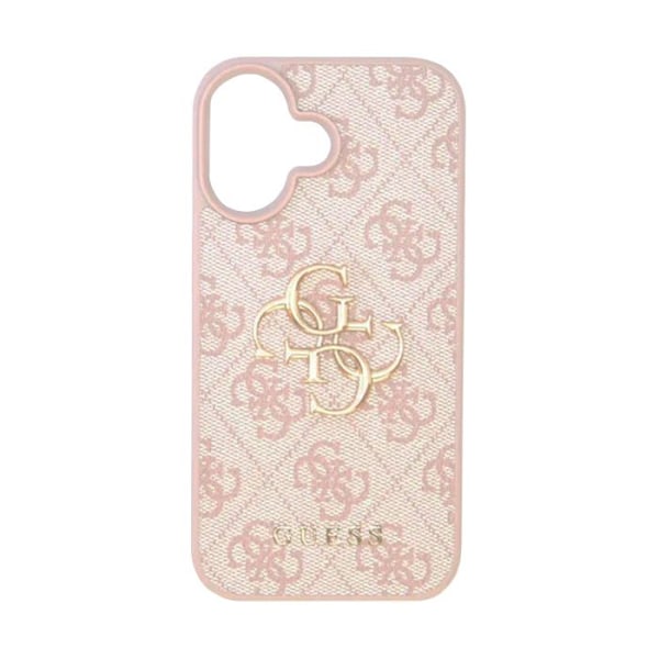 iPhone 16 Plus-fodral - Guess Hardcase 4G Big Logo (GUHCP16M4GMGPI) - Rosa