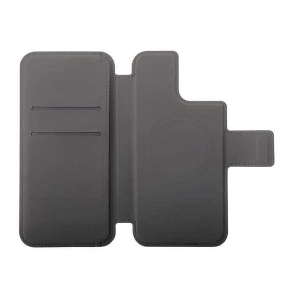 PURO Folio MagSafe 2-in-1 -kotelo iPhone 14 Plus / 12 Pro Max – Musta Sort
