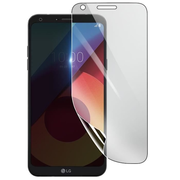 Skærmbeskytter - 3MK - LG Q6 - Stødsikker Hydrogel - Gennemsigtig - Ridsefast Transparent