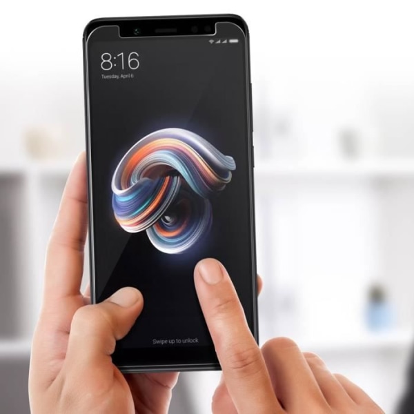 Xiaomi Redmi Note 5 karkaistu lasi suojakalvo 9H kovuus räjähdyssuojattu läpinäkyvä