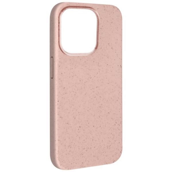 Fodral till iPhone 15 Pro Silikon Anti-Fingeravtryck Återvinningsbart Klassiskt Fodral Organisk Rosa Rosa