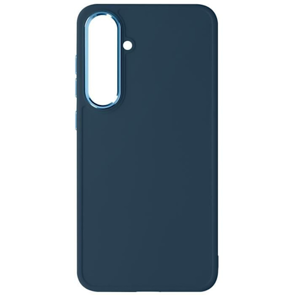 Etui til Samsung Galaxy S24 Plus - AVIZAR - Rigid - Metallic Midnight Blue - Hævede skærm- og kamerakanter Blå
