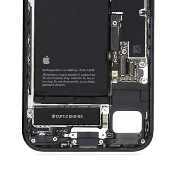 Reservedel Erstatnings ekstern højttaler til iPhone SE 2022 Relife Sort Svart