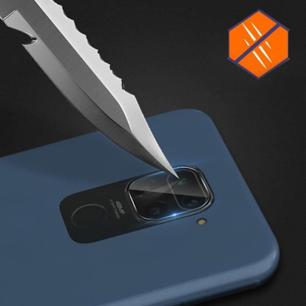 Suojakalvo - Xiaomi - Redmi Note 9 - Karkaistu lasi 9H - 2x - Läpinäkyvä Transparent