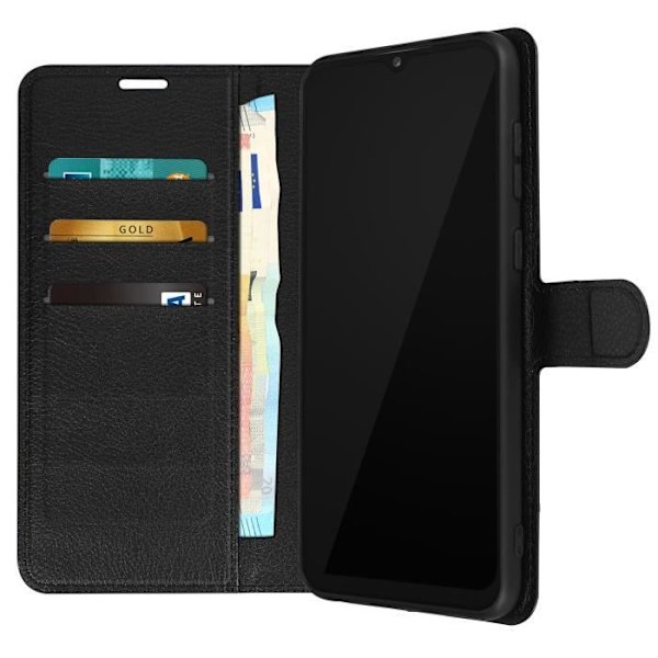 Samsung Galaxy A03 Core Case - AVIZAR - Videotelineen lompakon suoja - musta Svart