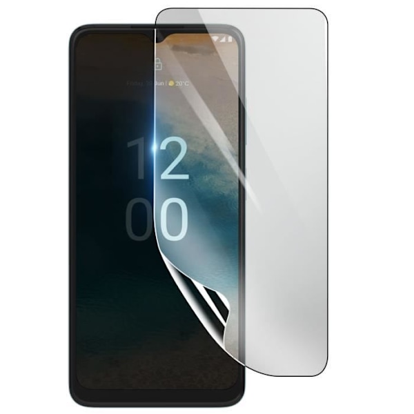 Näytönsuoja - 3MK - Nokia G22 - Iskunkestävä Hydrogeeli - Läpinäkyvä - Naarmuuntumaton Transparent