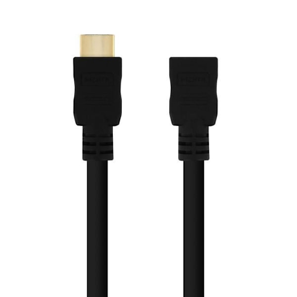 HDMI-kaapeli - LINQ - Uros-naaras - 4K - 1,5 m - Kaksoisäänen/videon siirto