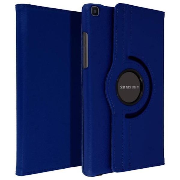 Cover - Samsung - Galaxy Tab A 8.0 2019 - Fuld beskyttelse - 360° roterende støtte - Blå blå