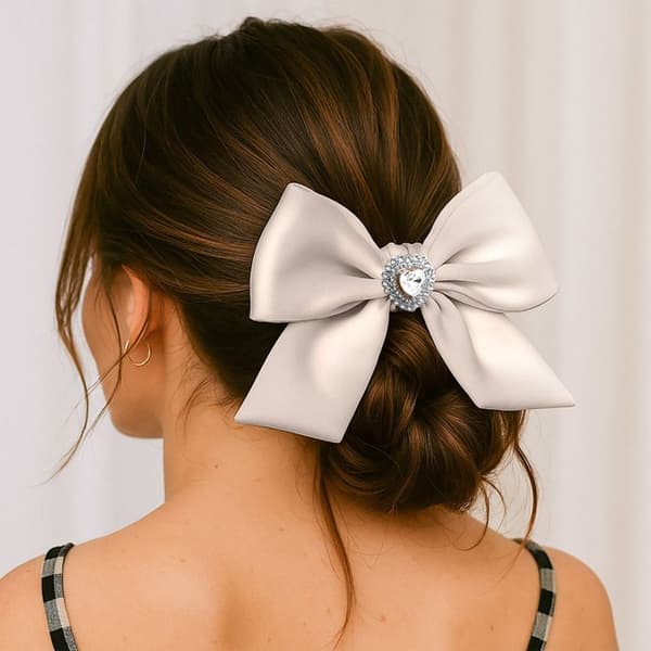 Chouchou - AVIZAR - Perhonen - Sametti - Beige - Strass Beige
