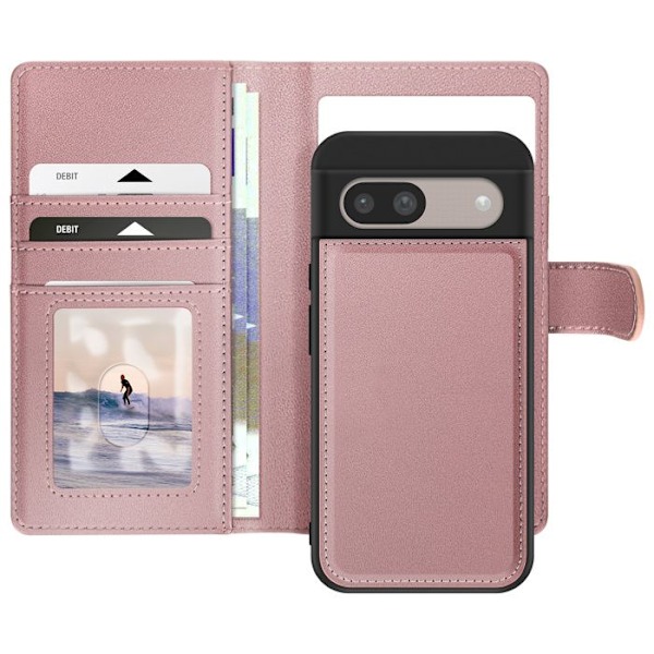 Étui til Google Pixel 8a Aftagelig Cover Mayaxess Rosé Champagne Rosa