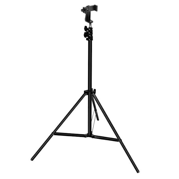Smartphone och kamerastativ Justerbart från 72 cm till 210 cm Lättvikts LinQ Svart - Maxvikt 2 kg