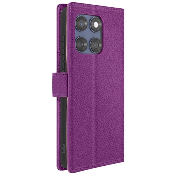 Motorola Edge 60 Fusion - Lompakko, Magneettitulppa, Violetti Lila